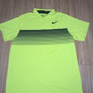 NIKE Golf Men's Mobility Speed Stripe Polo 2XL